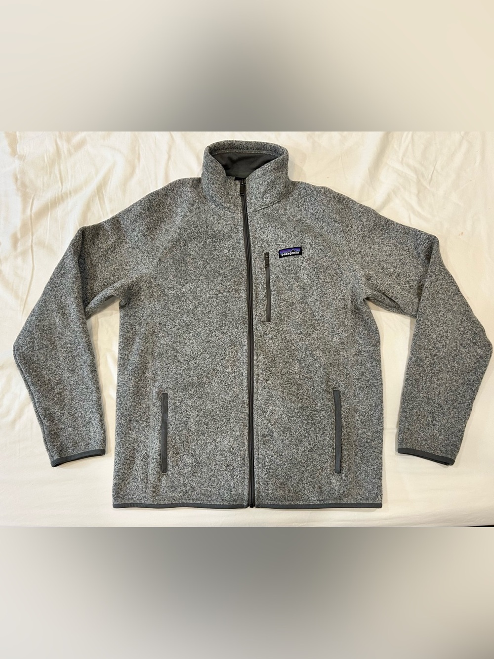 Patagonia Better Sweater Jacket Mens L Black Full Zip Fleece Hiking STY25527FA18